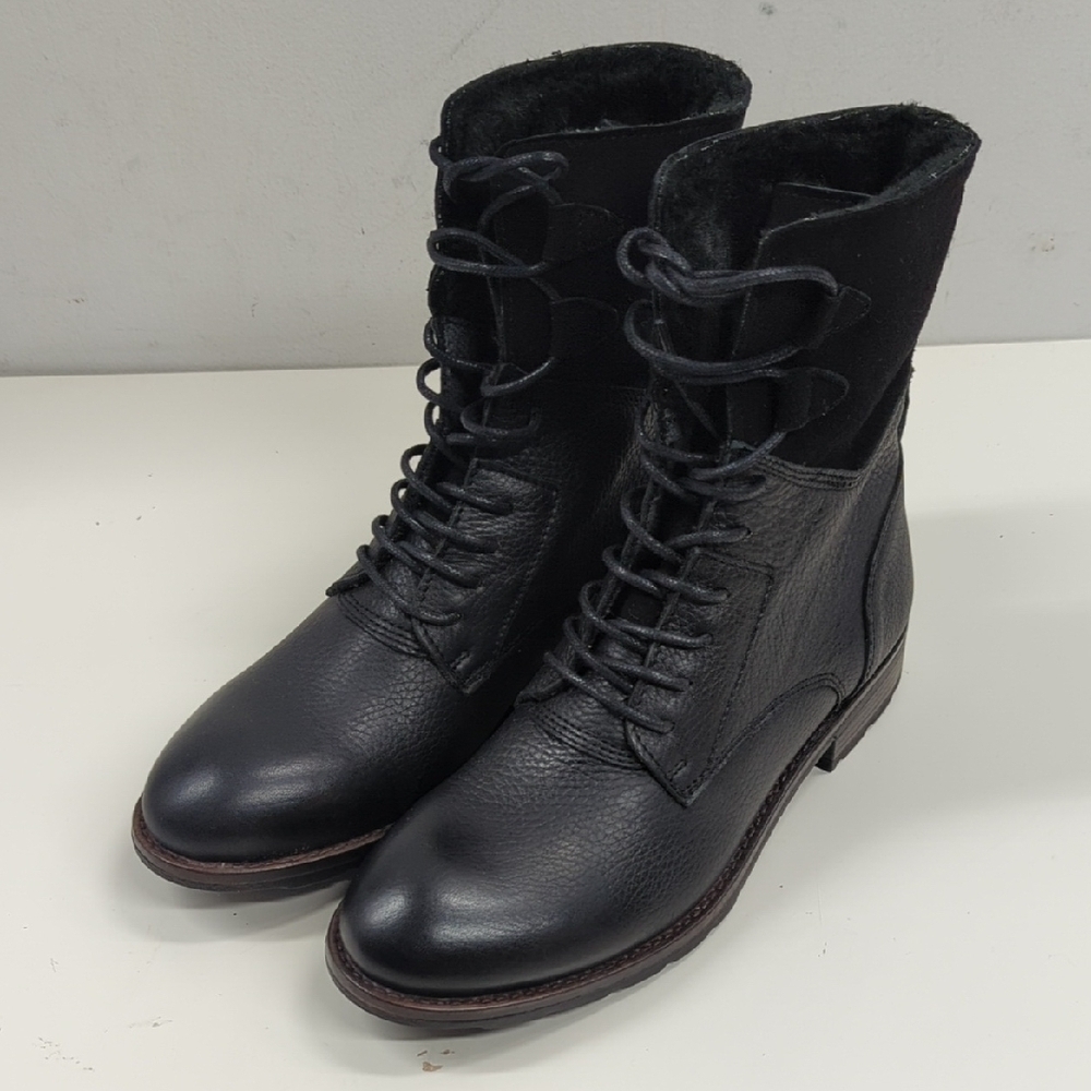 NEW SEBAGO Laney Lace Boot in Black Women’s Size 6.5 (37)